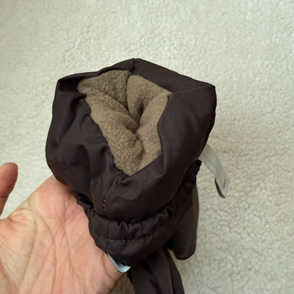 Kid’s wheat MITTENS TECH snow gloves